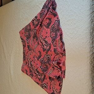Ralph Lauren Pink Paisley Skirt